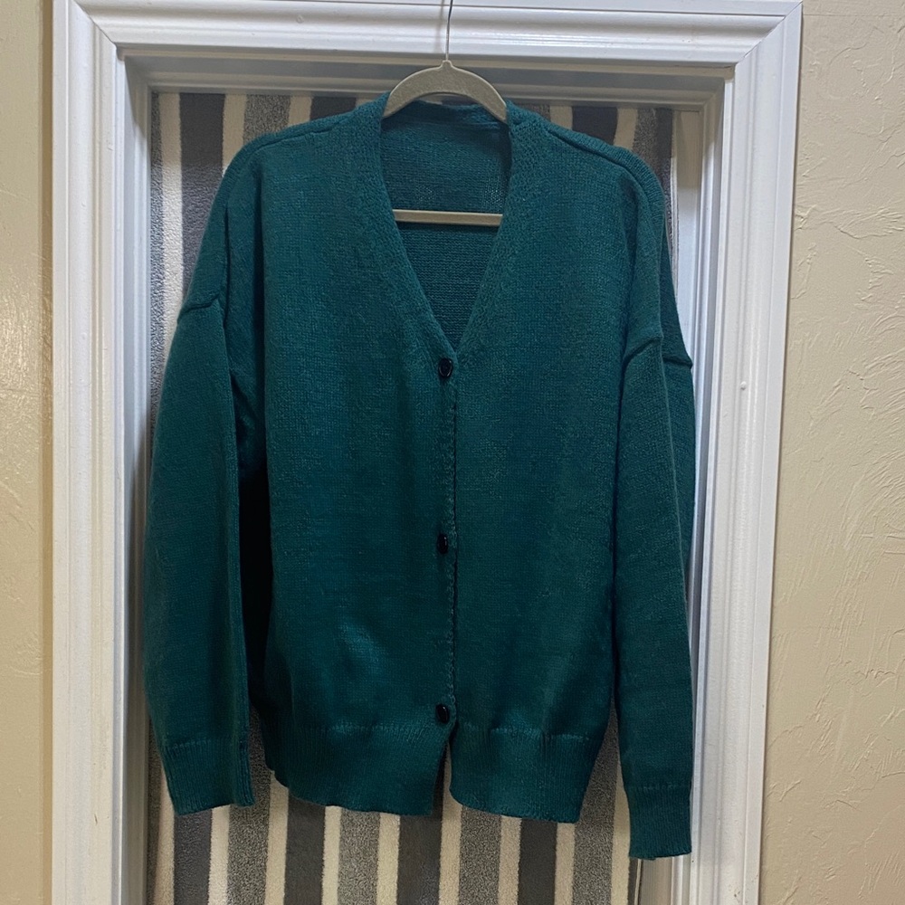 Emerald Green Women's Cardigan
